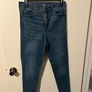 sofia by sofia vergara Skinny Jeans - Dark Blue Wash